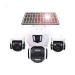دوربین خورشیدی سه لنز سیم کارت خور 10x زوم