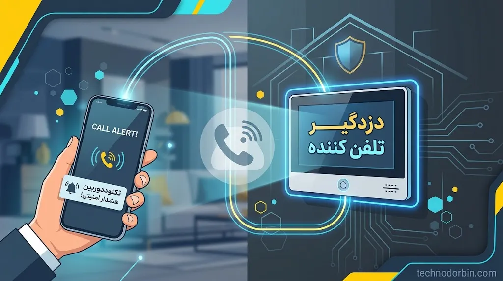 دزدگیر تلفن کننده چگونه هنگام سرقت اطلاعرسانی میکند؟