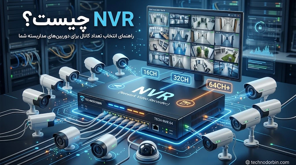 NVR ۱۰ کانال برای چه پروژهای مناسب است؟