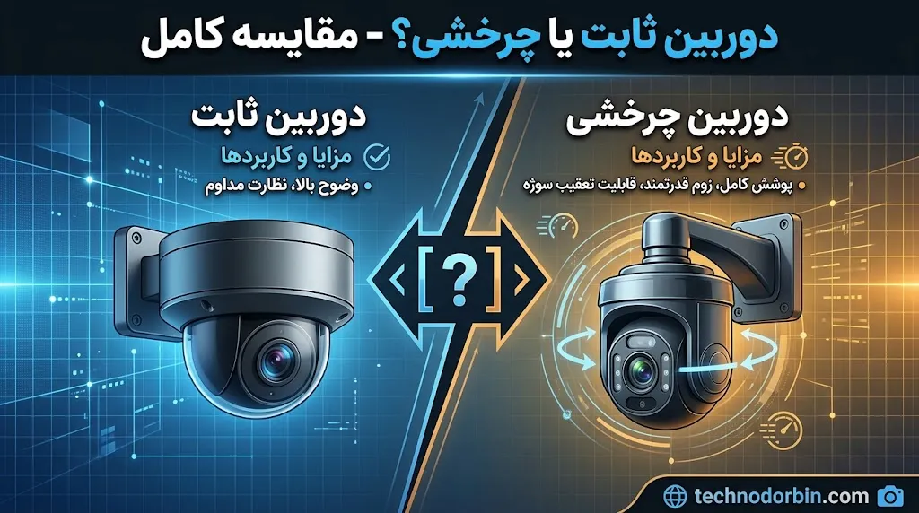 آیا دوربین چرخشی همیشه پوشش بیشتری دارد؟