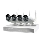 پک کامل دوربین مداربسته بیسیم 4 عددی بولت