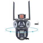 دوربین چرخشی 4 لنز دزدگیردار سیمکارتی