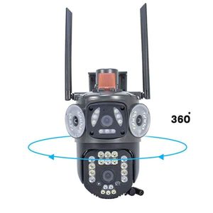 دوربین چرخشی 4 لنز دزدگیردار سیمکارتی