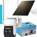 دوربین اسپیددام سولار سیمکارتی 2 لنزه 10 برابر زوم