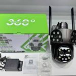 دوربین چرخشی وایفای زوم دار 4 لنزه