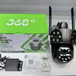 دوربین چرخشی وایفای زوم دار 4 لنزه