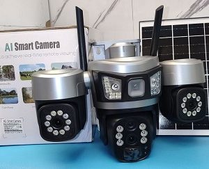 دوربین اسپیددام سولار سیمکارتی 3 لنز زوم دار